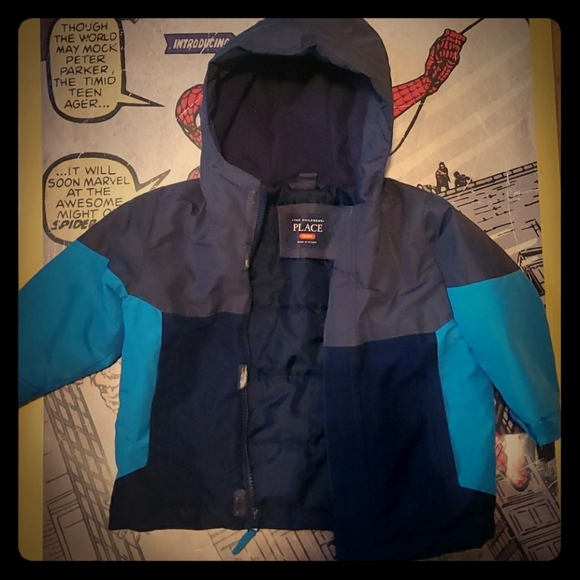 Children's winter coat - Picture 1 of 3